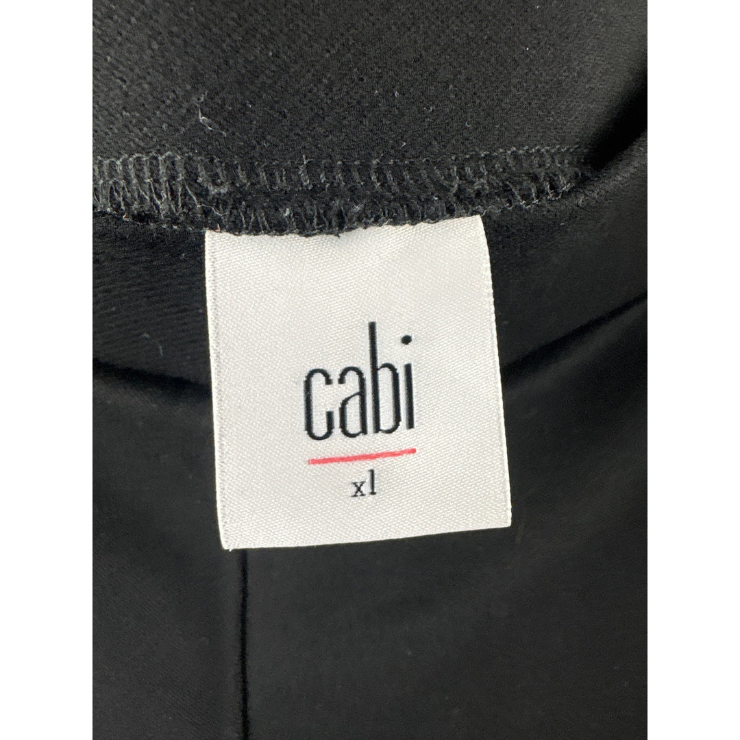 Women’s Cabi XL Black Slightly Cropped Leggings