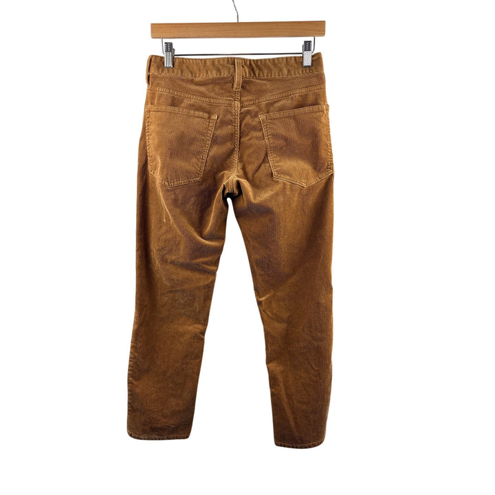 Women’s Bonobos Size 28/28 Brown Corduroy Pants