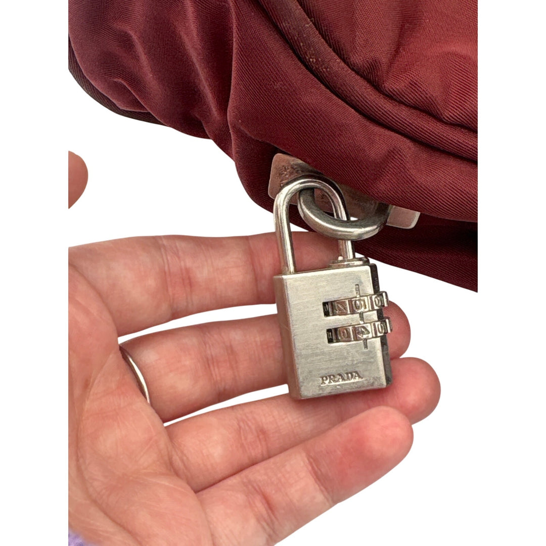 Women’s Prada Brick Red Big Shoulder Bag