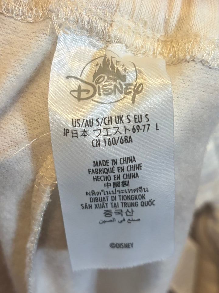 Disney Parks Walt Disney World Pastel Tie Dye Jogger Sweatpants Small Pink Logo