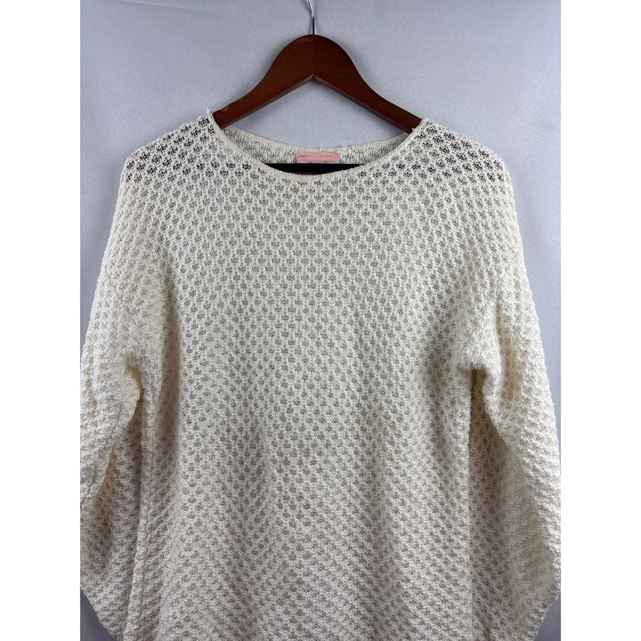 Jaclyn Smith Womens Small Cream Knit