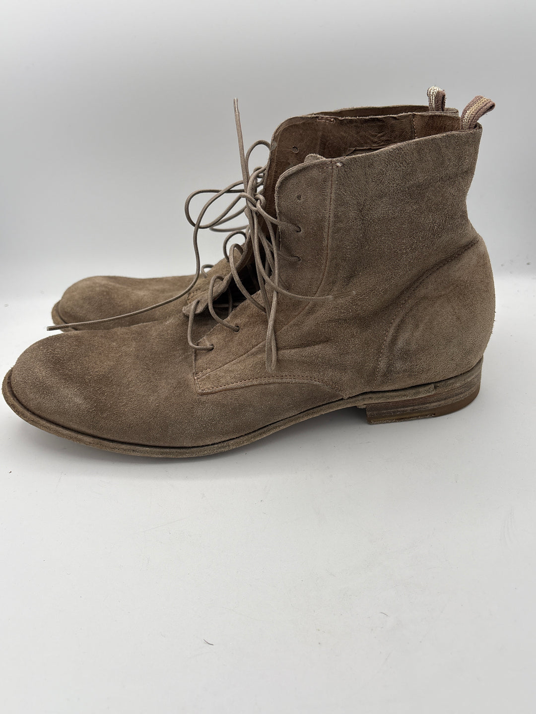Women’s Officine Creative Size 10 Beige Suede Ankle Boots