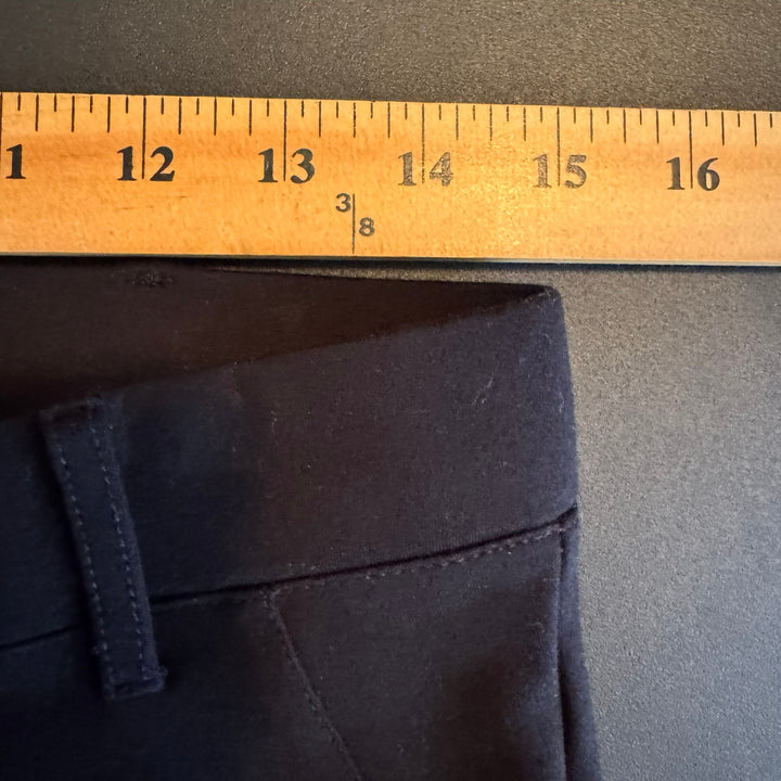 Betabrand Black DPYP Dress Pants Yoga Pants Bootcut Stretch Pants, Medium Petite