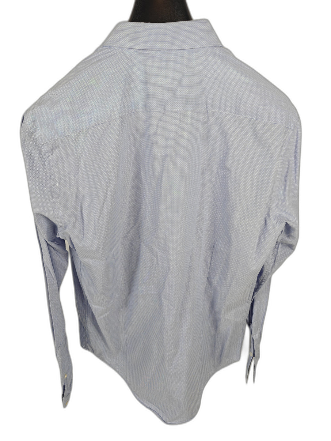 Men’s Zara Man Dress Shirt Blue XXL Slim Fit 100% Cotton