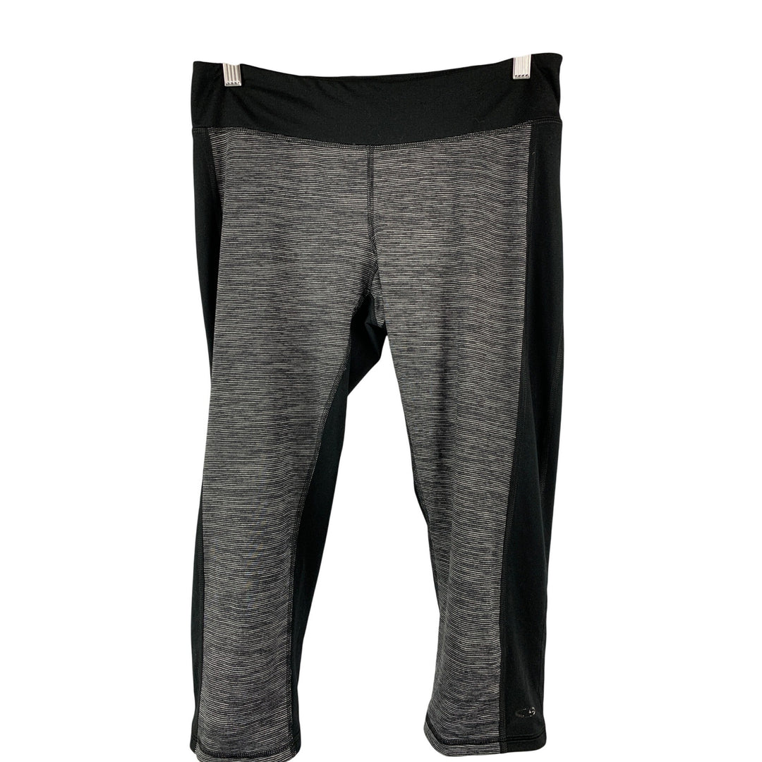 Champion Duo Dry Cropped Leggings M/M Black & Gray