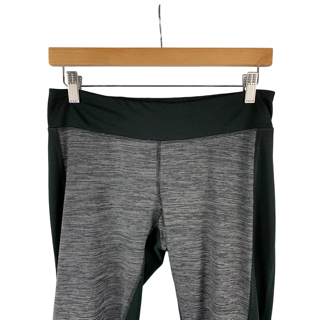 Champion Duo Dry Cropped Leggings M/M Black & Gray