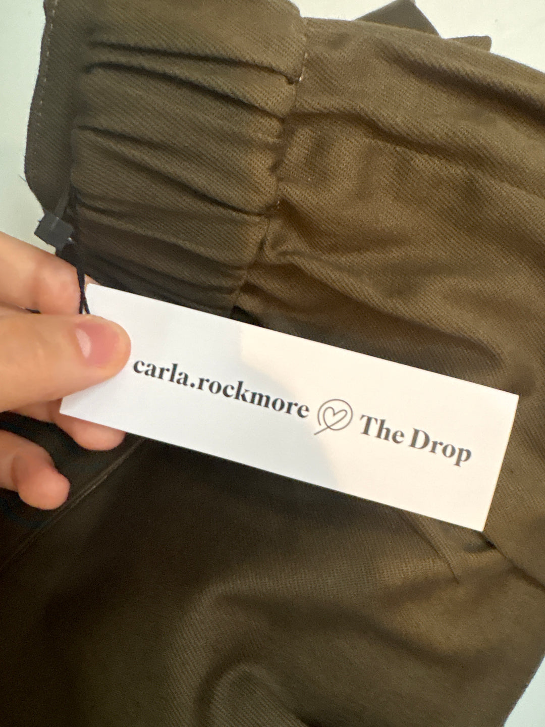 Women’s Carla.Rockmore The Drop Large Dark Green Midi Skirt