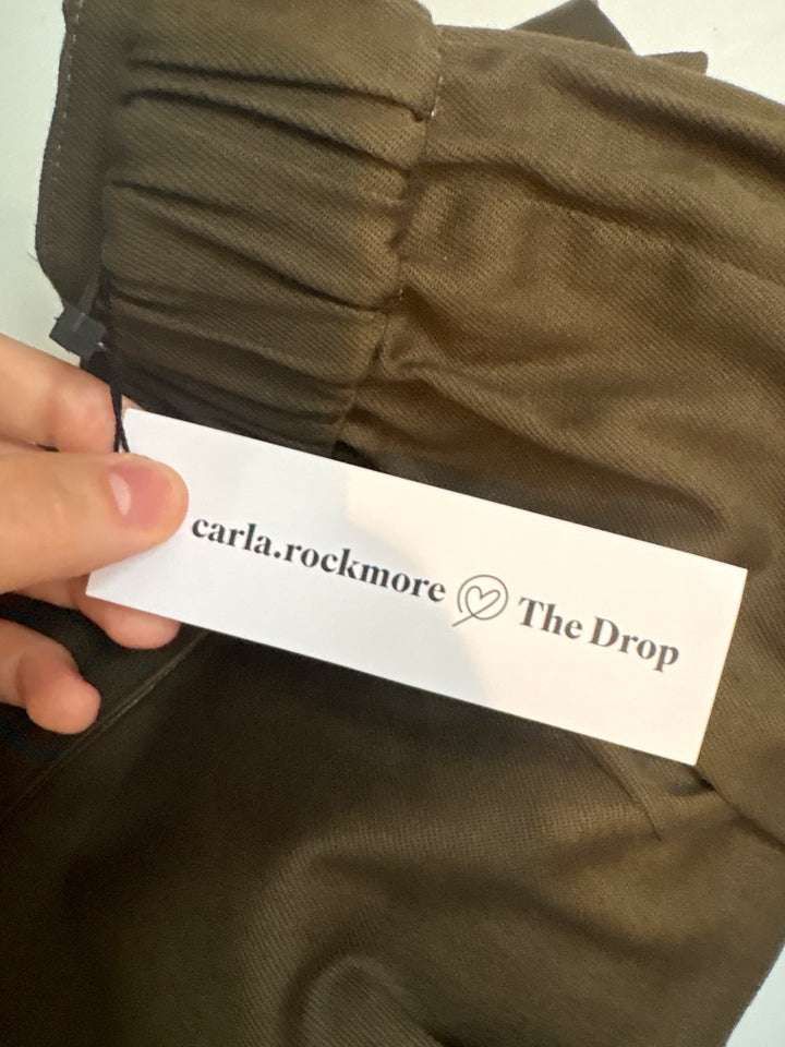Women’s Carla.Rockmore The Drop Large Dark Green Midi Skirt