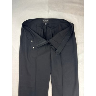 Women’s St. John Caviar Size 10 Black Slacks.