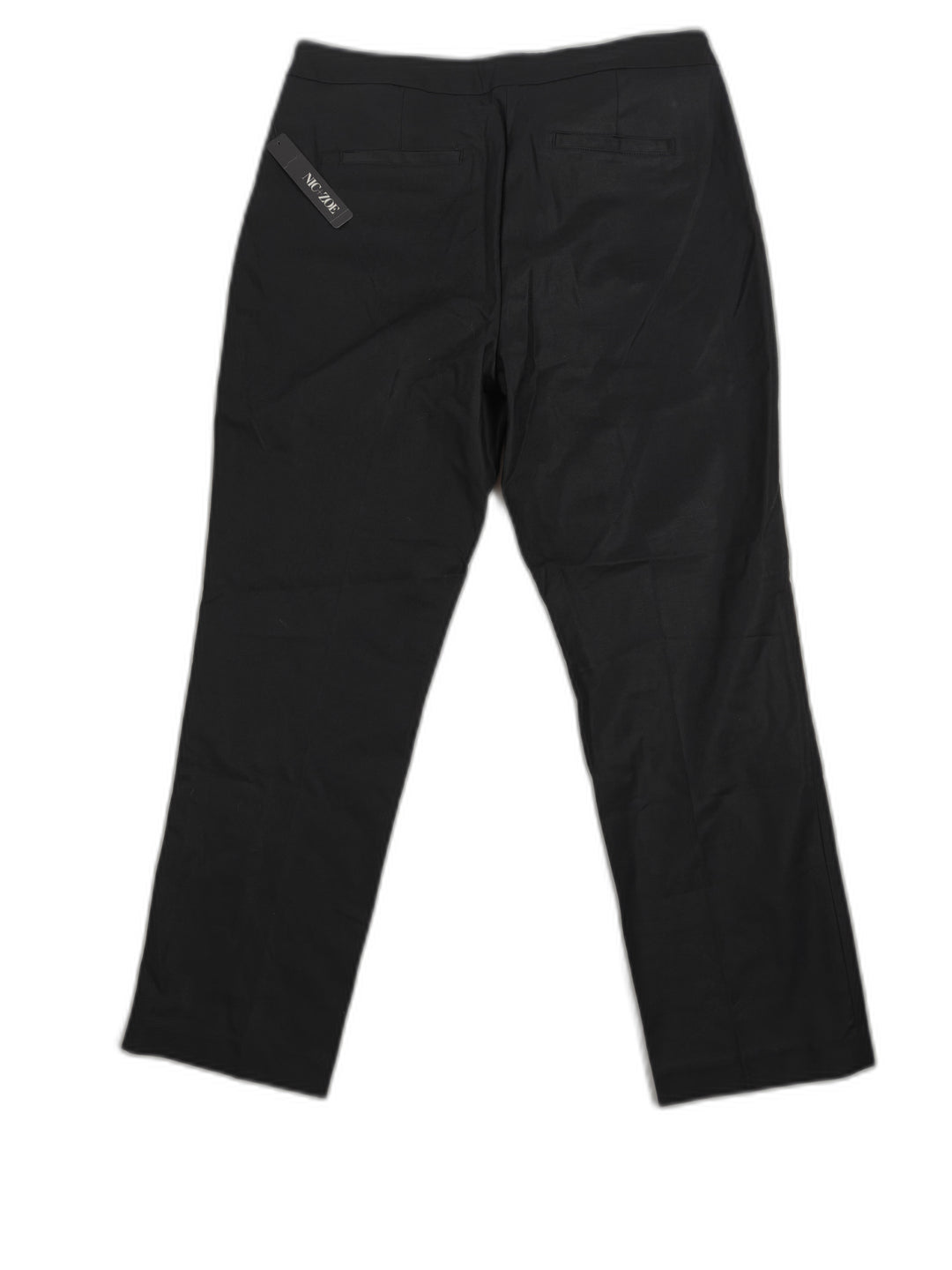 Womens Nic+Zoe Dress Pants Black Size 10 NWT