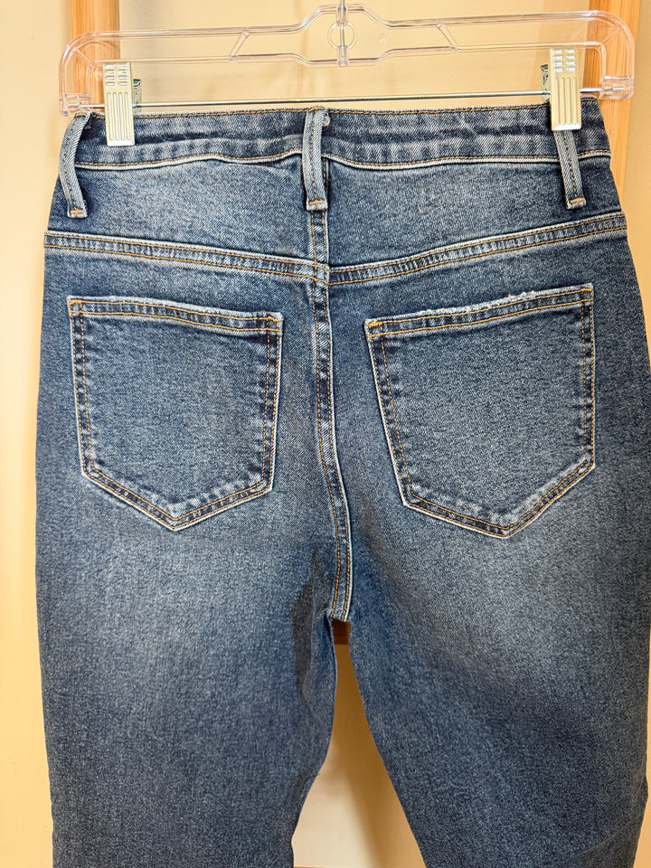 Driftwood Stella High Rise Straight Leg Jeans NWT Size 24