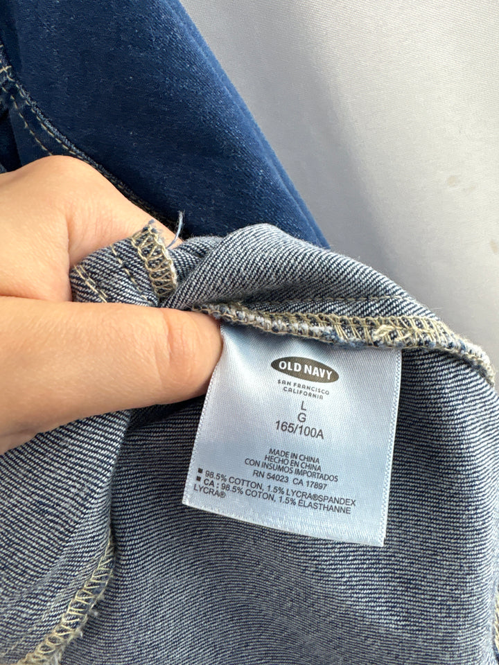 Women’s Old Navy Large Medium Wash Blue Denim Jacket