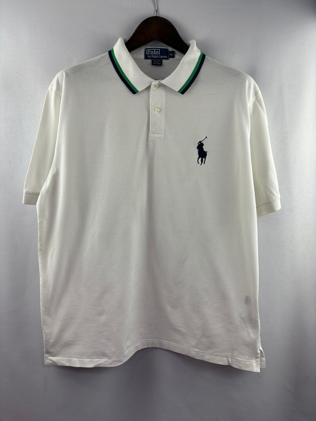 Men’s Polo Ralph Lauren XL White Polo Shirt