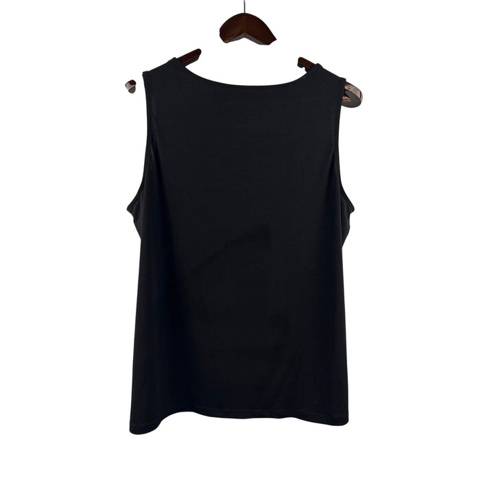 Women’s Susan Graver Size 1X Black Tank Shirt