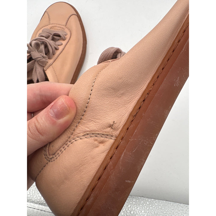 Women’s M. Gemi Size 8 Peach Italian Leather Tennis Shoes