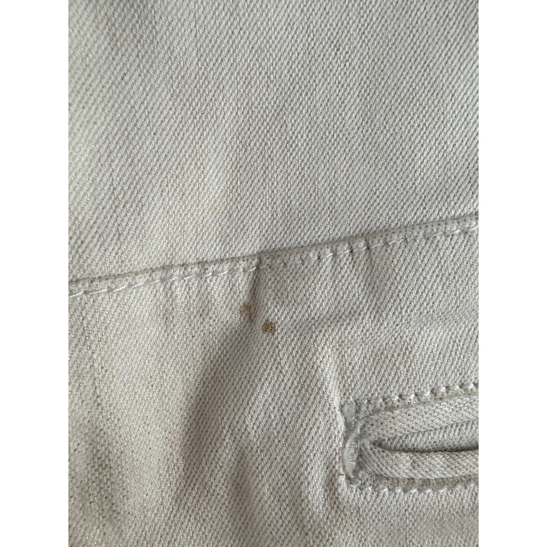 Women’s Armani Exchange Size 14 Cream Capris