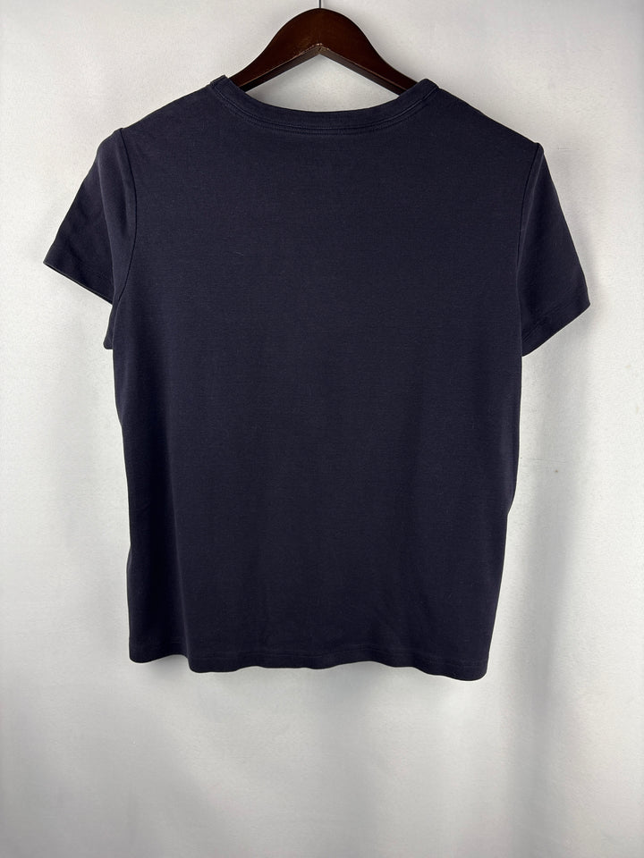 Women’s Lands’ End Large Navy Blue T-Shirt