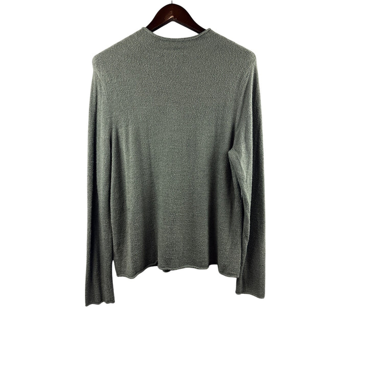Women’s Barefoot Dreams Large Sage Green Pull Over Plush Sweater