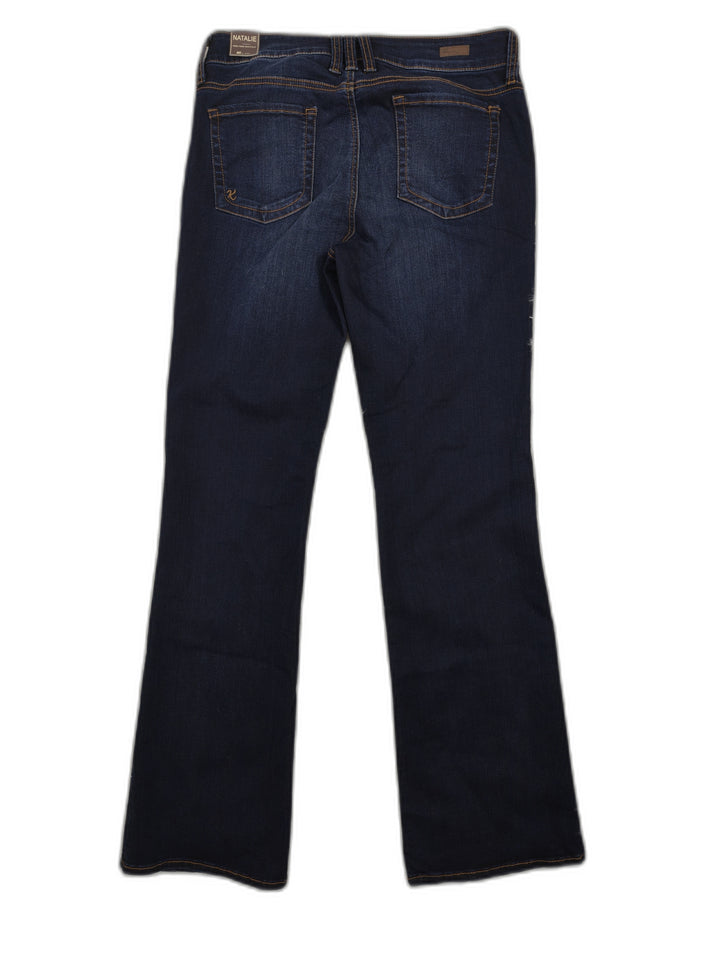 Womens KUT From The Kloth Natalie High Rise Bootcut Jeans Dark Blue Size 12 NWT