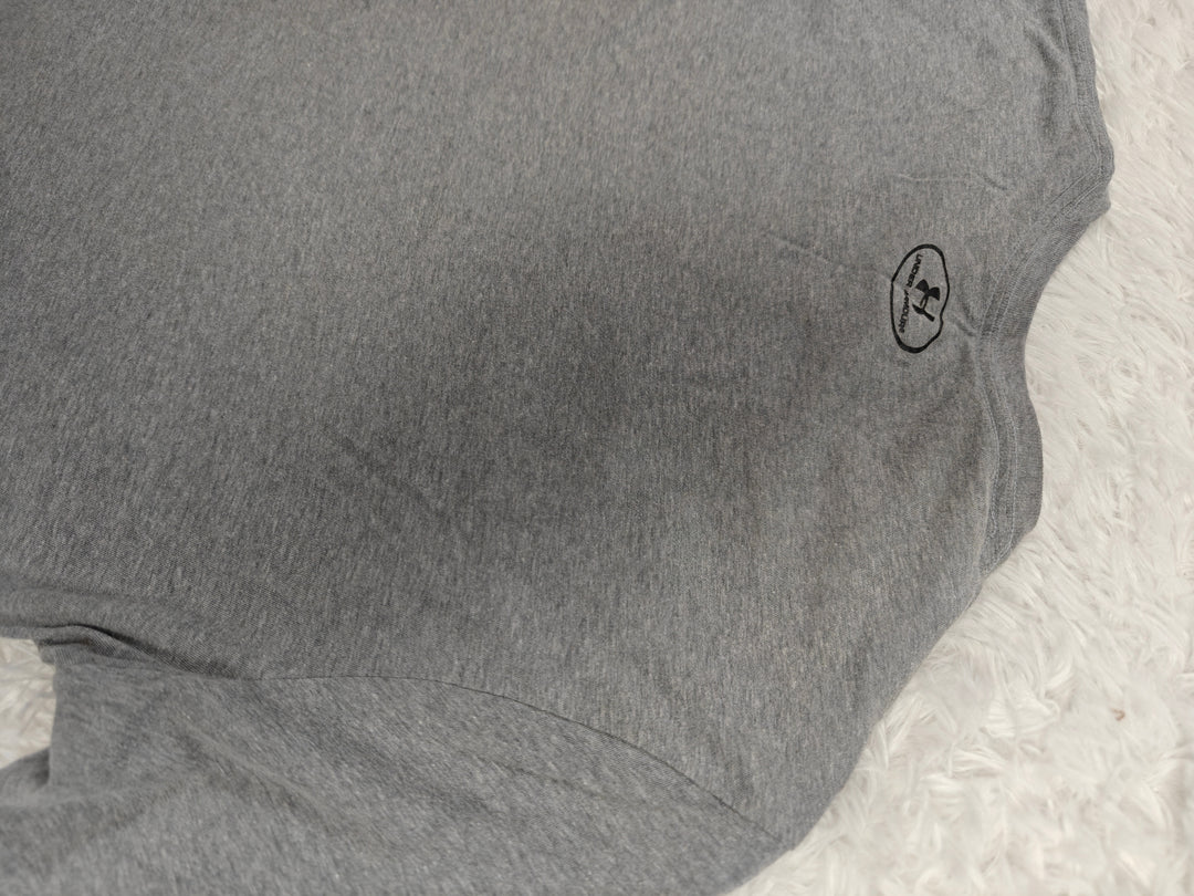 Mens Under Armour Boston Massachusetts Graphic T-Shirt Gray Size L