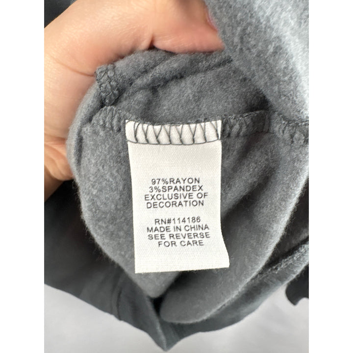 Women’s Yarn & Sea Medium Grey Crewneck w/ Soarkly Built In Belt