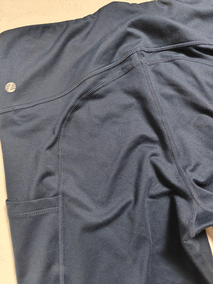 Womens Zella Active Leggings Navy Blue Size Large