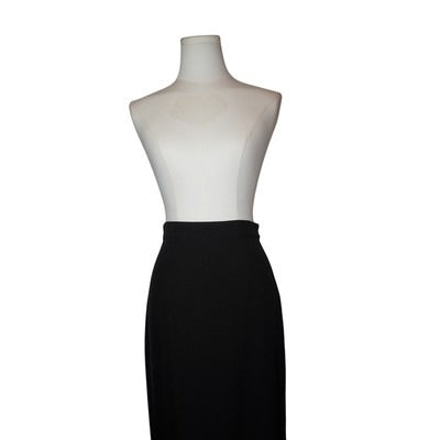 Tobi Black Maxi Skirt With Front Slit XS