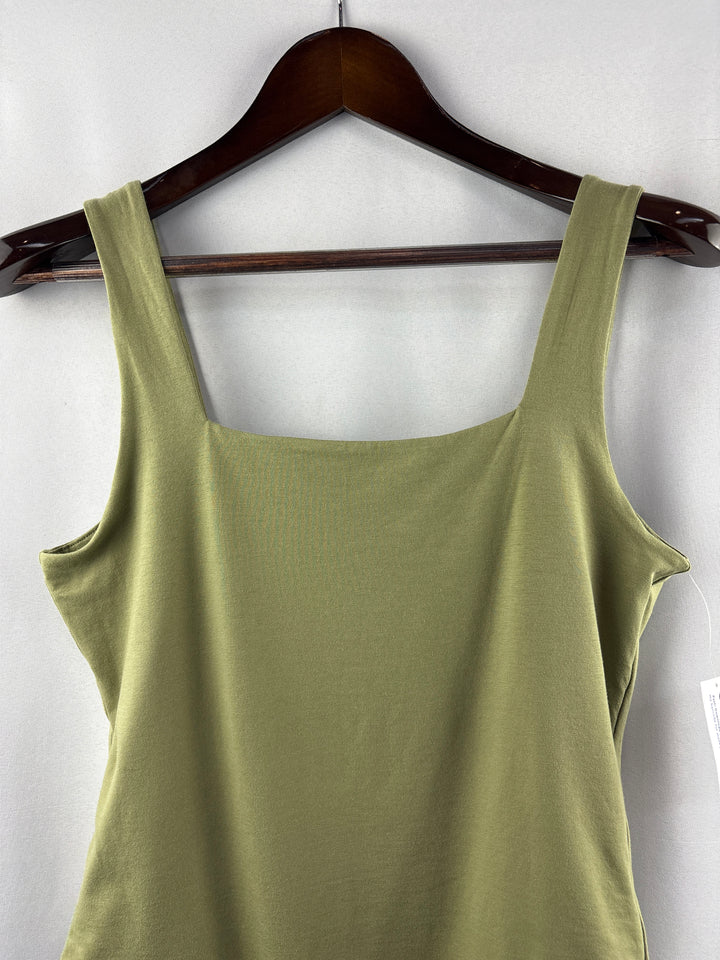 Women’s Old Navy Large Olive Green Sleeveless Bodysuit
