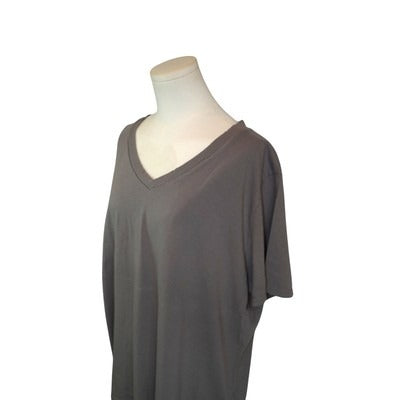 Women's Fresh Produce Gray Cotton T-Shirt - Size XXL
