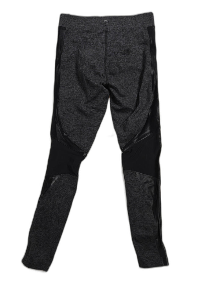 Womens Koral Activewear Leggings Gray Black Size XS