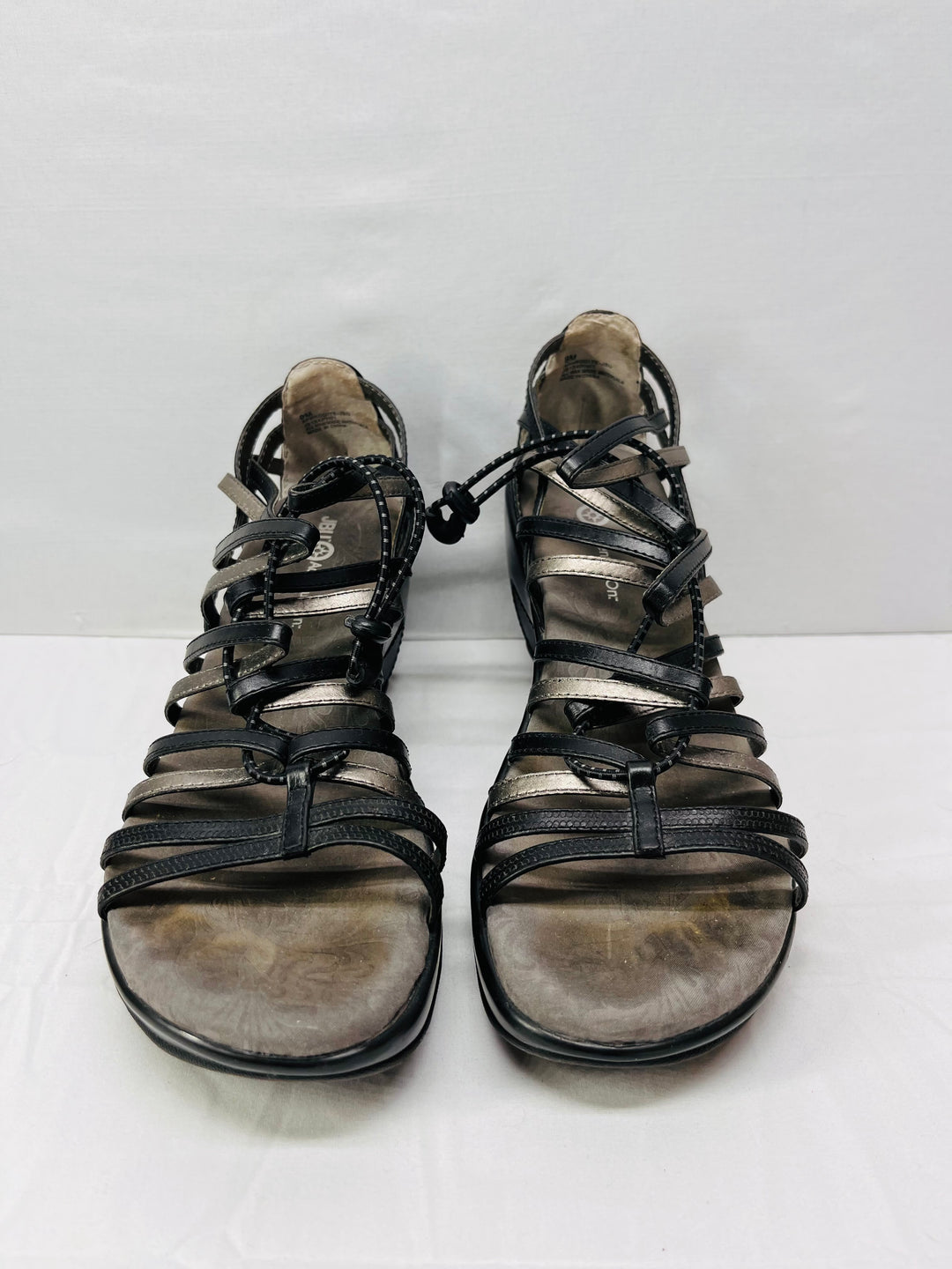 JBU by Jambu Women's Size 9 Strappy Comfort Sandals Toggle Closure Casual Shoes
