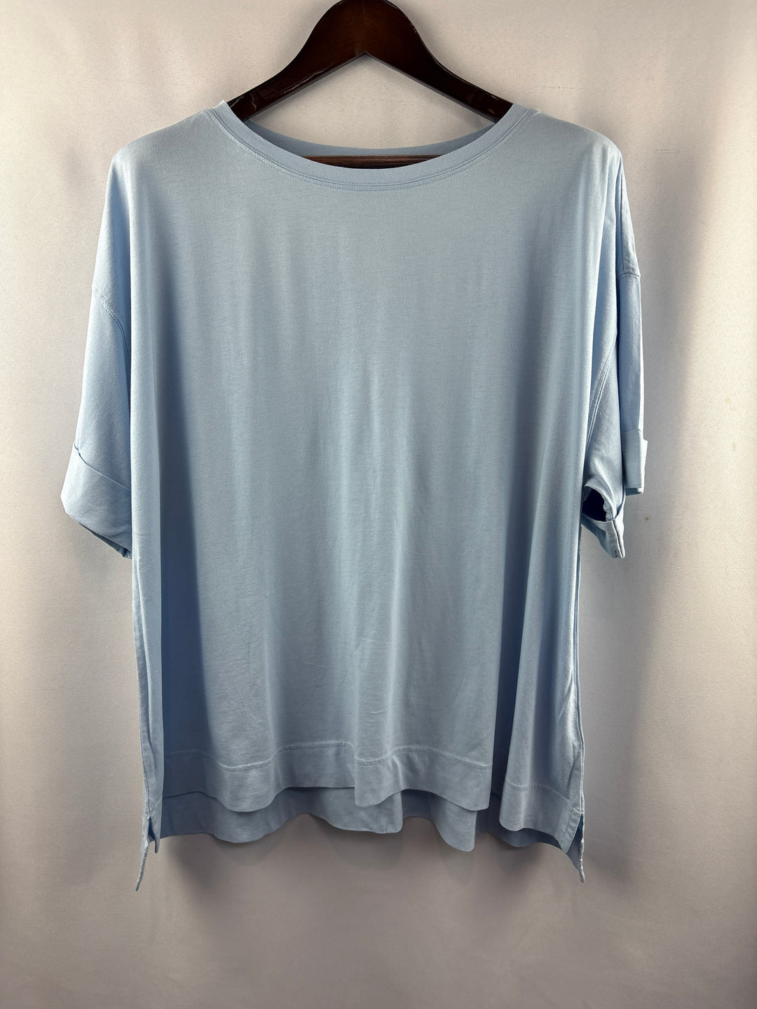 Women’s LOGO Principles XL Sky Blue Short Sleeve Shirt
