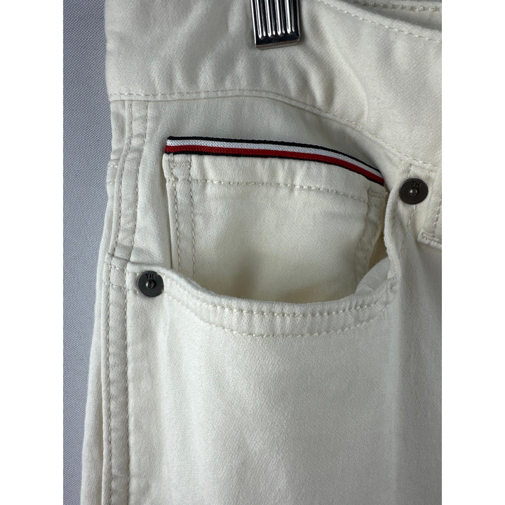 Men’s Cream Tommy Hilfiger Straight Jeans 34/30