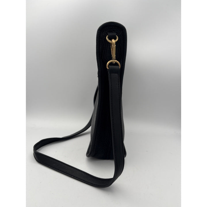 Women’s Gigi New York Black Leather Crossbody Purse
