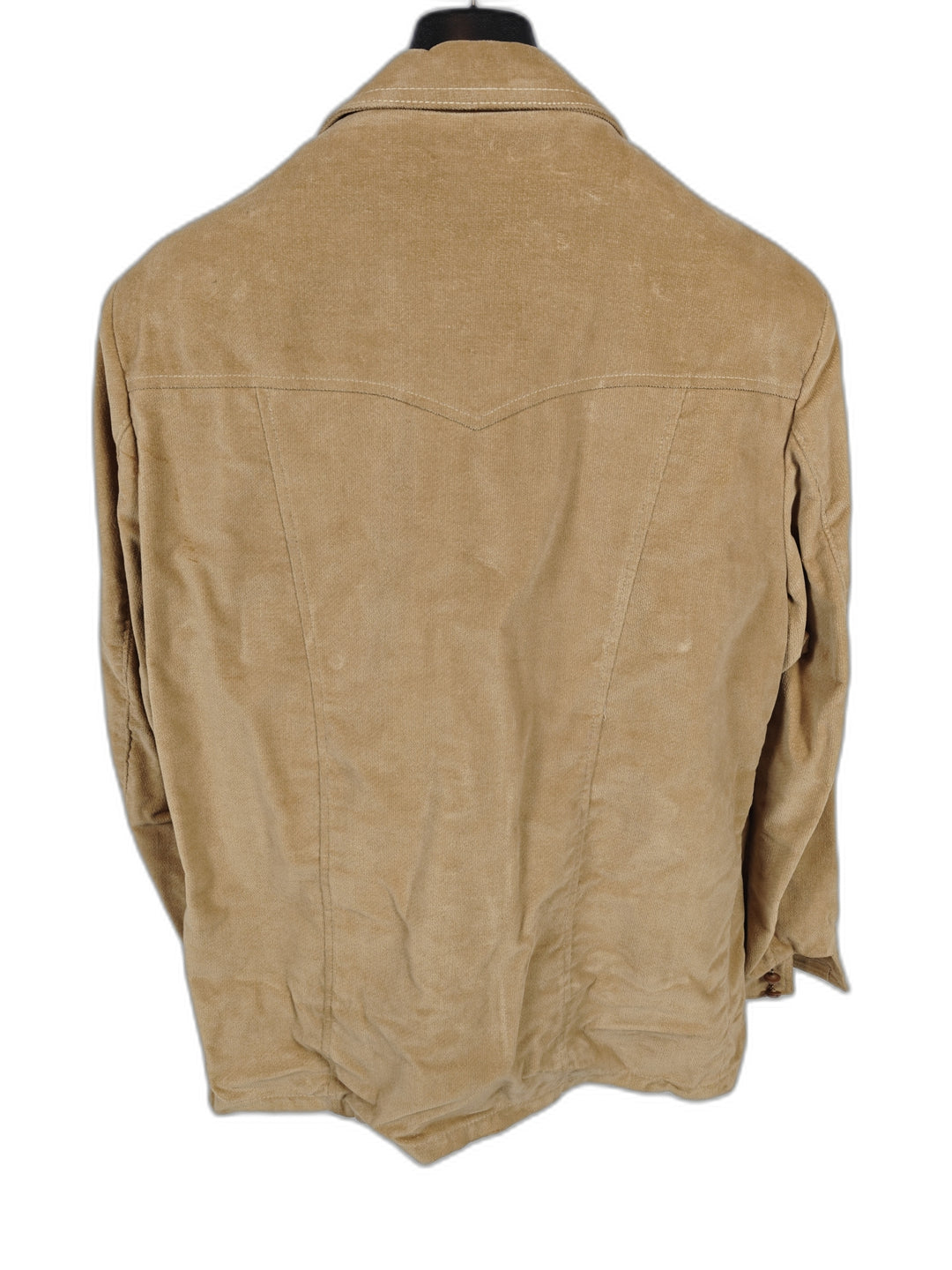 Mens Brad Whitney Western Jacket Tan Suede Feel Size Unknown