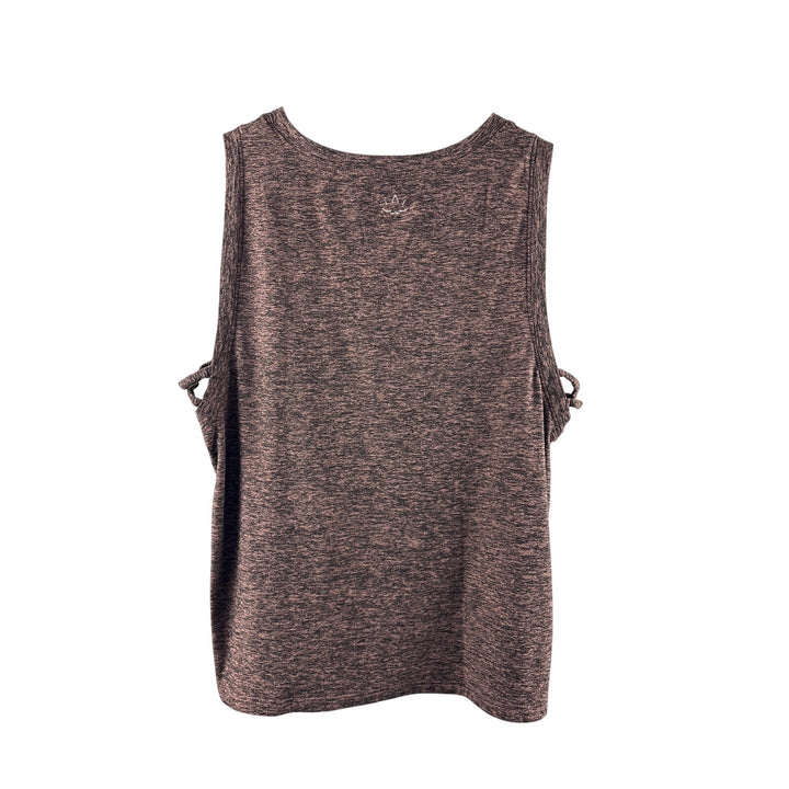 Women’s Beyond Yoga Small Brown & Black Pattern Sports Tank