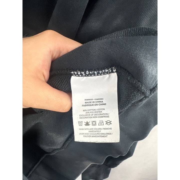 Women’s Nike Small Gray and Black Tie-Dye Crewneck