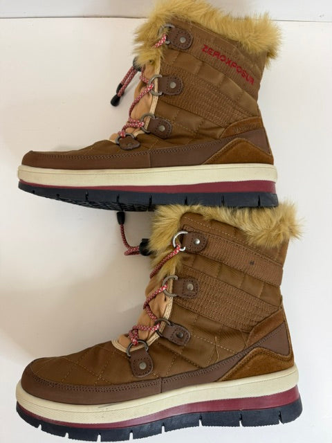 ZeroXposur Montana Short Waterproof Boots Toffee Leather Sz10