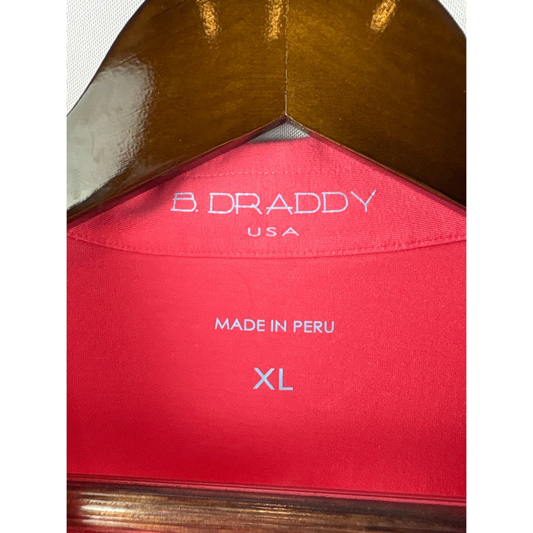 Men’s B. Draddy XL Coral Gold Polo Shirt