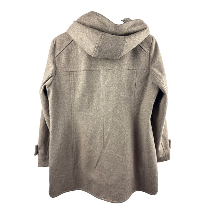 Women’s London Fog XL Beige Hooded Winter Coat