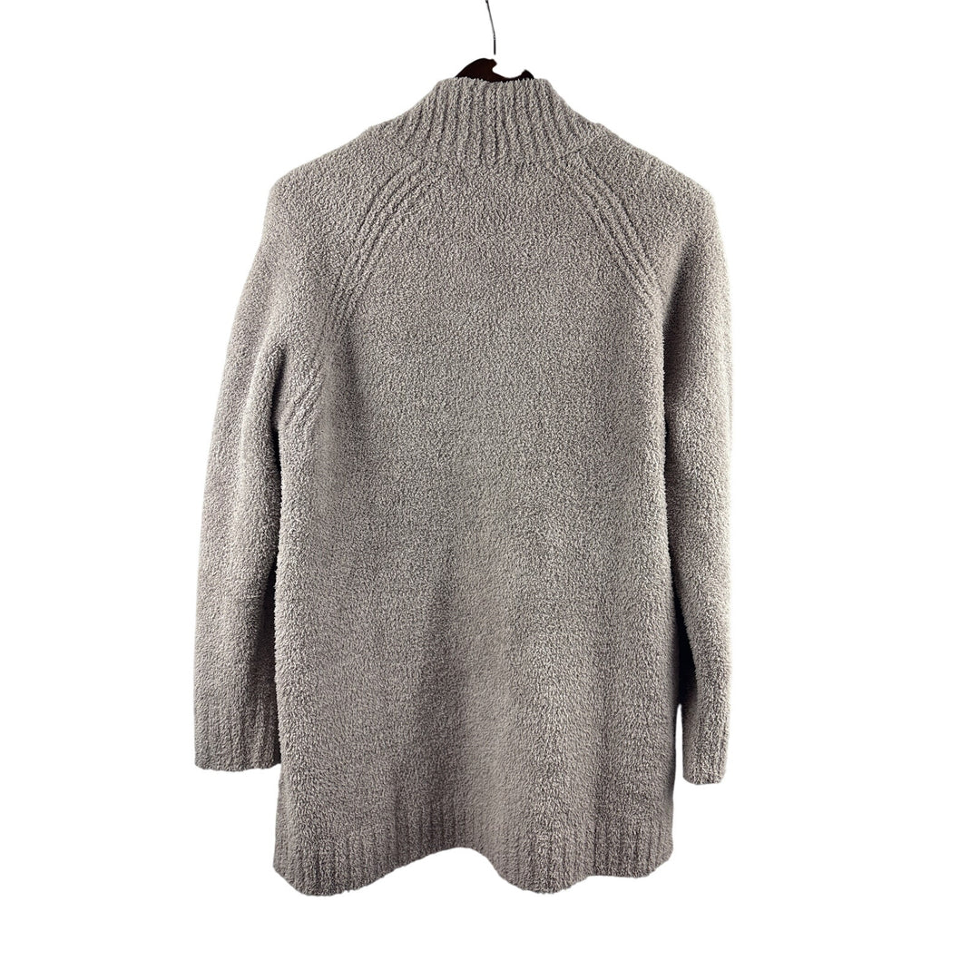Women’s Barefoot Dreams Large Light Gray Plush Cardigan