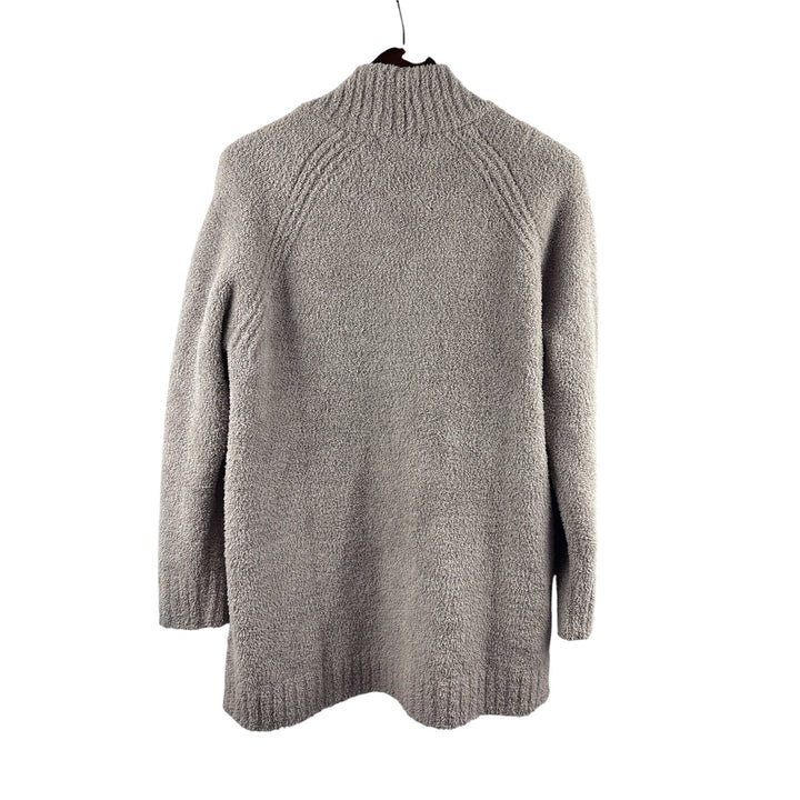 Women’s Barefoot Dreams Large Light Gray Plush Cardigan