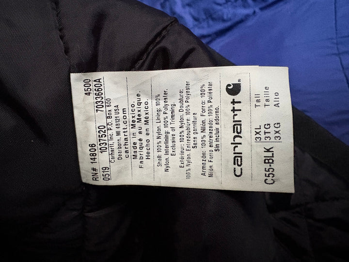 NWT Carhartt Yukon Extremes Pittsburgh Steelers Arctic Jacket Men&