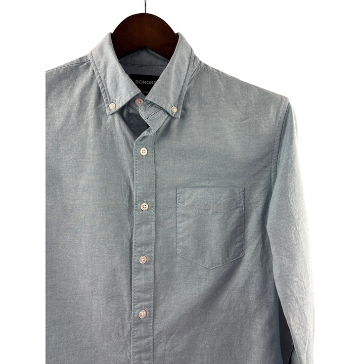 Women’s Bonobos Small Light Blue Long Sleeve Button Up