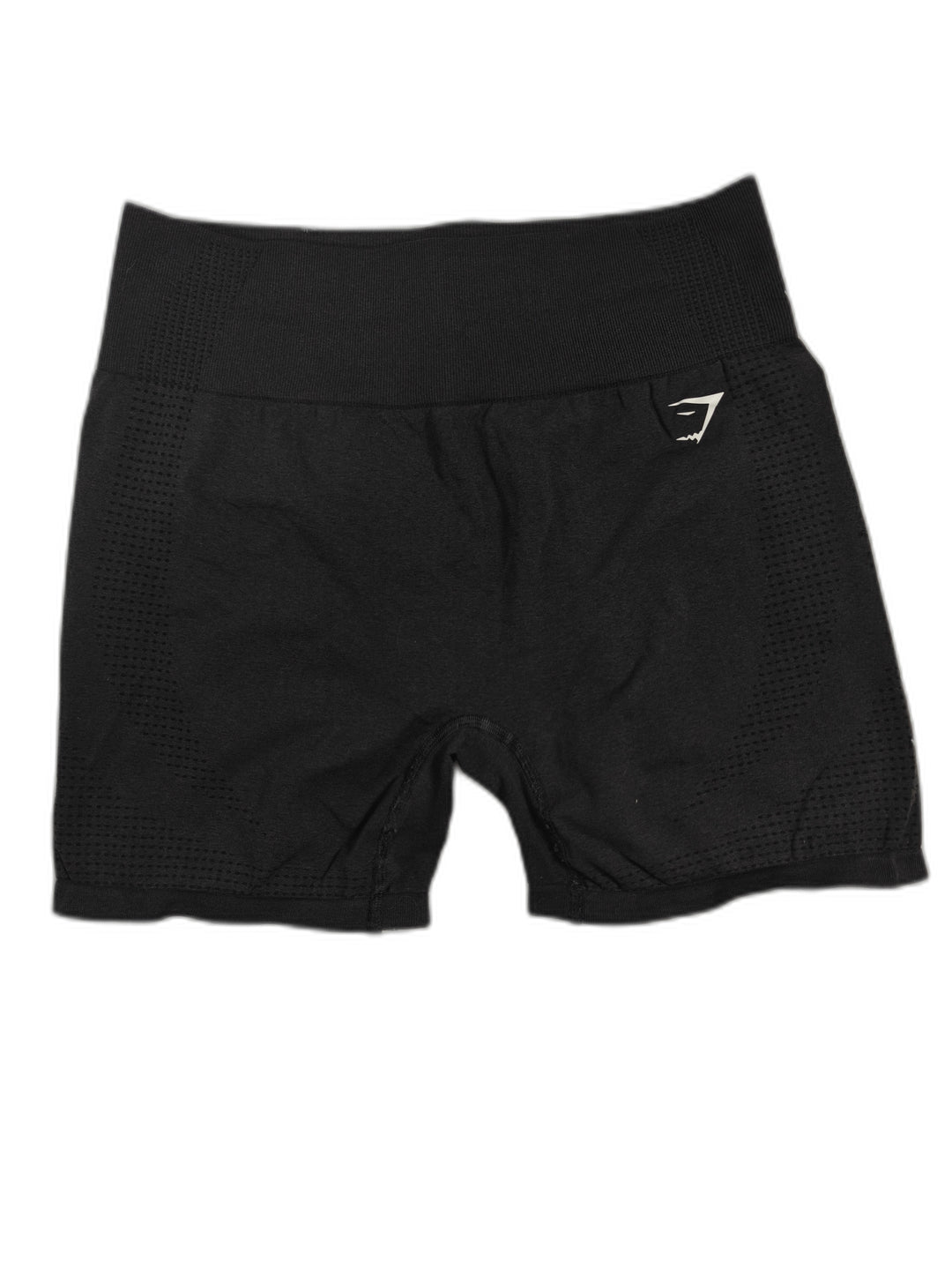 Womens Gymshark Seamless Workout Shorts Black Size XL