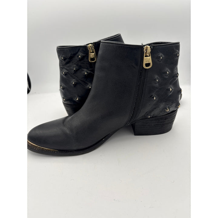 Women’s Dr. Martens Size 9 Black Leather Studded Ankle Boots