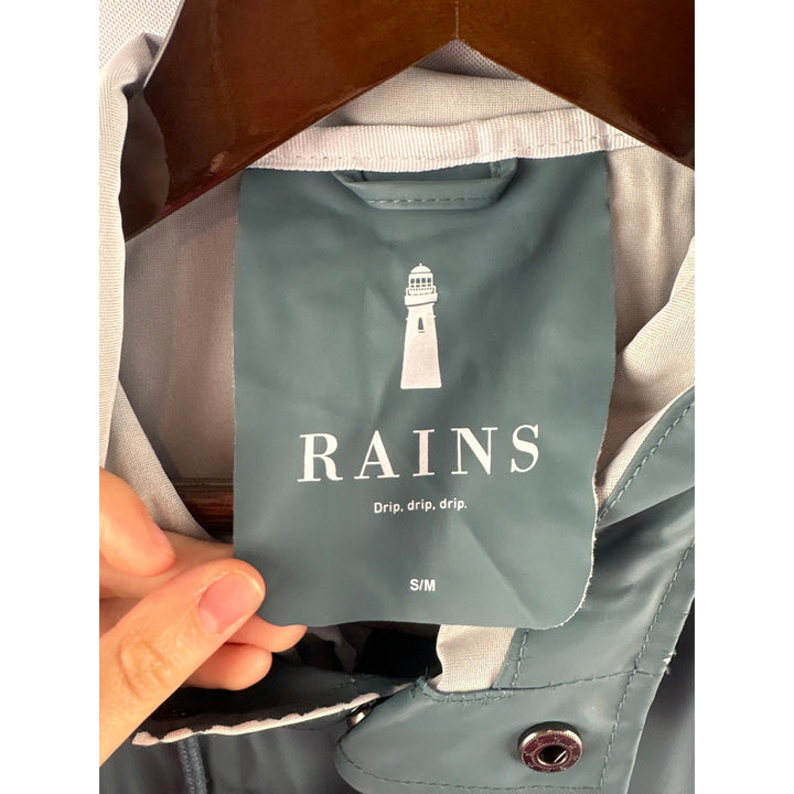 Women’s Rains Small/Medium Stormy Blue Raincoat