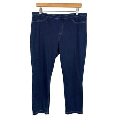 Hue Womens XL Denim-Look Leggings