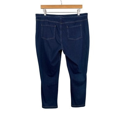 Hue Womens XL Denim-Look Leggings