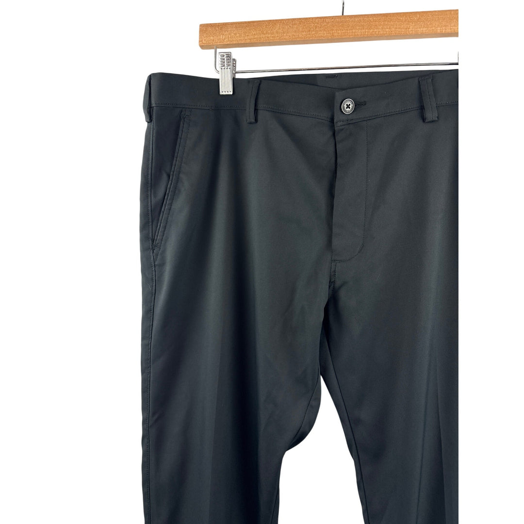 Men’s Reaction Kennet Cole Size 38/32 Black Slacks